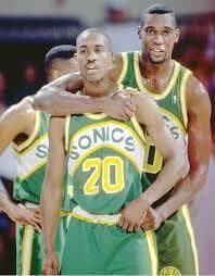 【新品】 NBA　SONICS ゲイリー・ペイトン　ニックス　ユニフォーム
