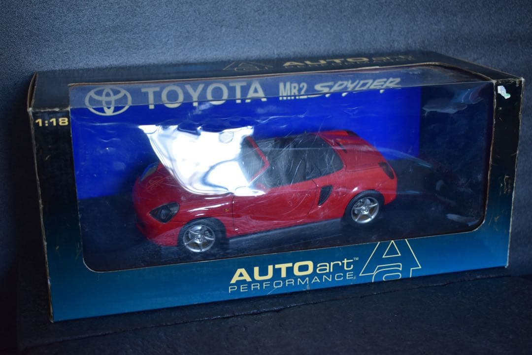 1/18 オートアート トヨタ MR-S MR-2 オープンカー
