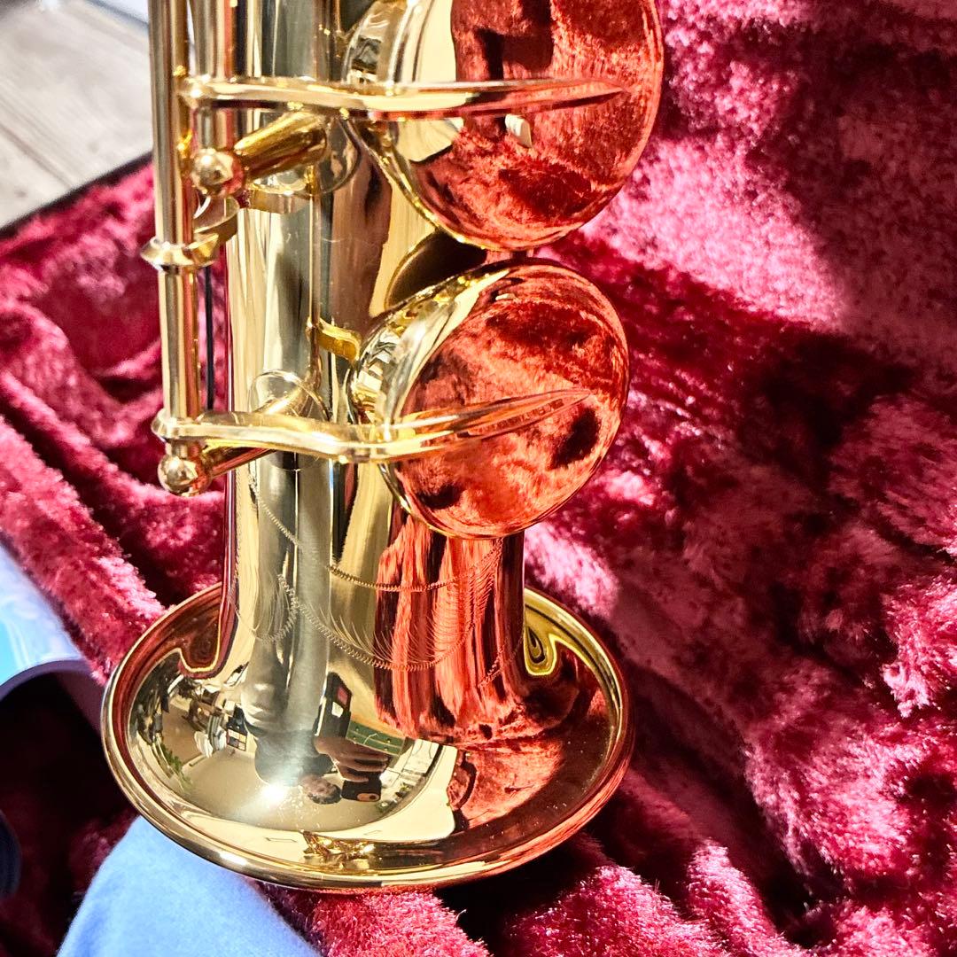 【極美品 名器】YAMAHA YSS-675 ソプラノサックス ハードケース付