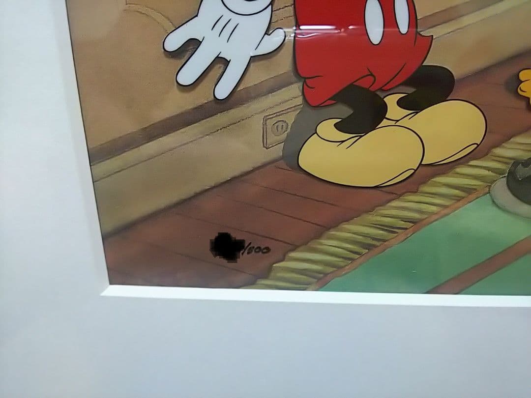 ディズニー セル画 ミッキーの引っ越し大騒動