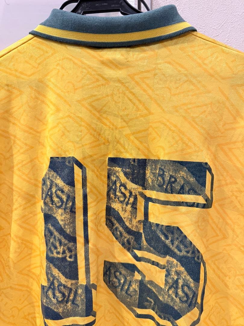 UMBRO ブラジル代表 1991/1993 ホームユニフォーム 15番 M