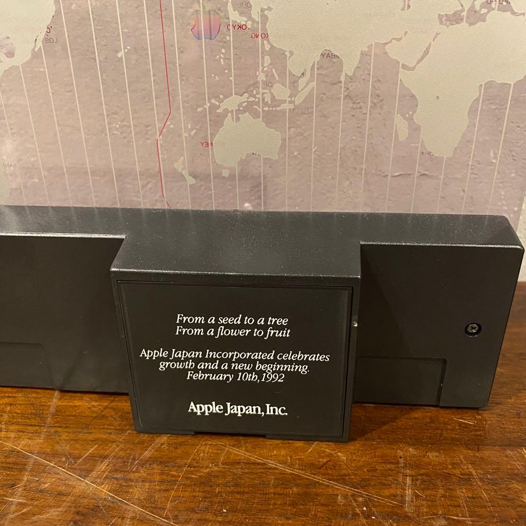 超希少 デッドストック Apple社内配布 ワールドタイムクロック コレクション