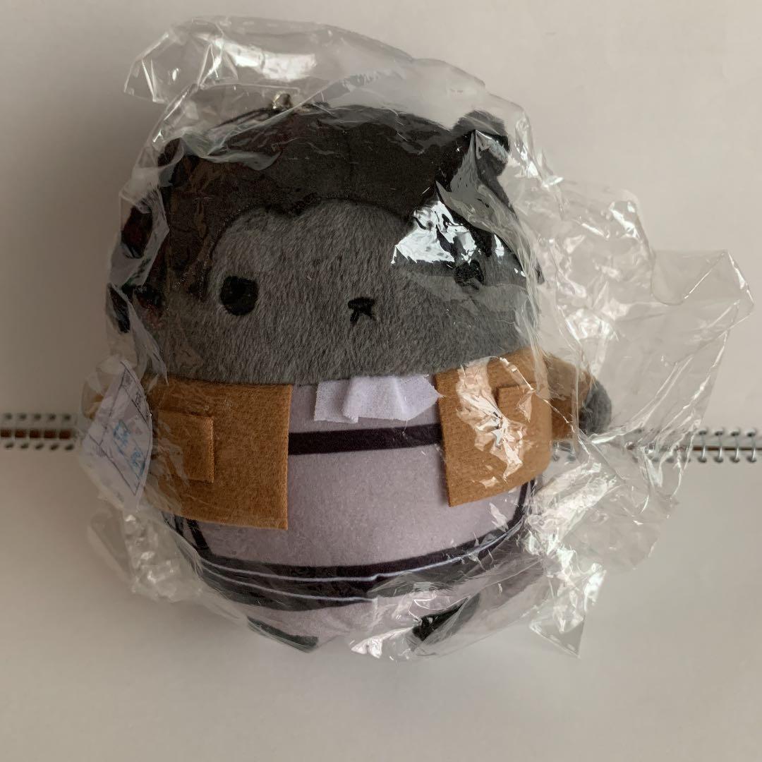 進撃の巨人　リヴァイ兵長　ぬいぐるみ　FINAL おてぬい　キーホルダー