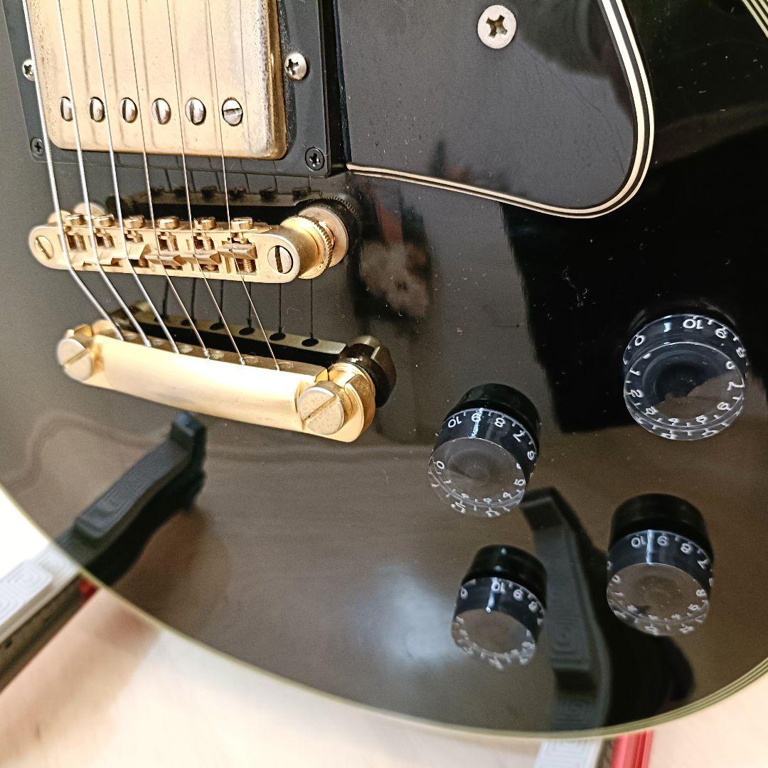 【メンテ済】Epiphone Les Paul CUSTOM ブラック