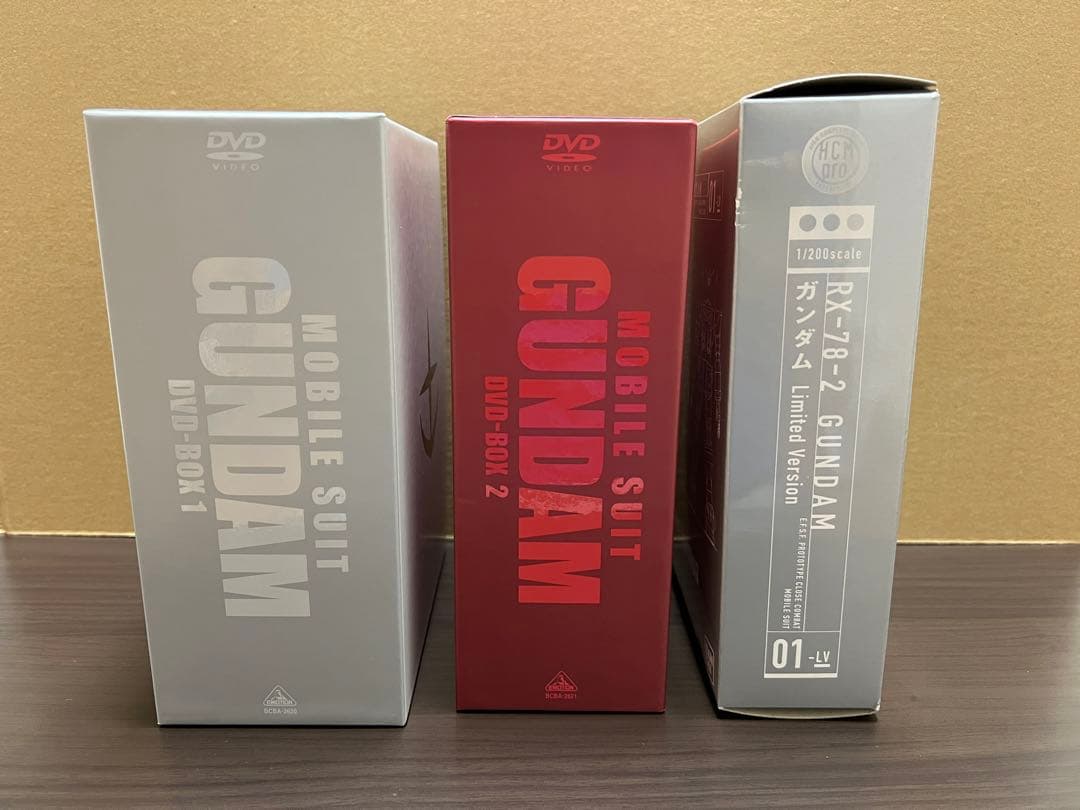 機動戦士ガンダムDVD-BOX 1&2 完全初回限定生産：特製アクションモデル付