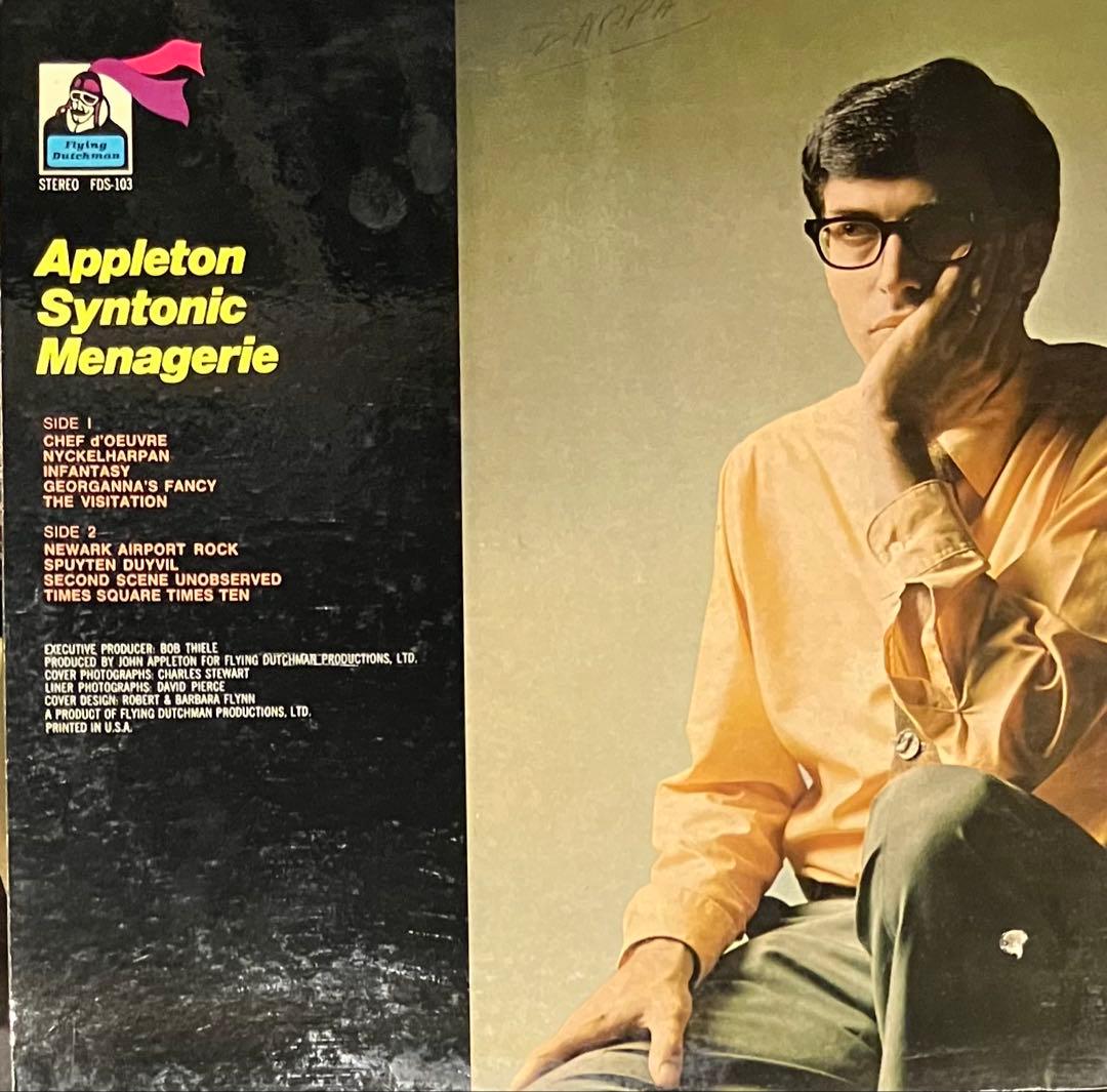 洋楽 Appleton - Appleton Syntonic Menagerie