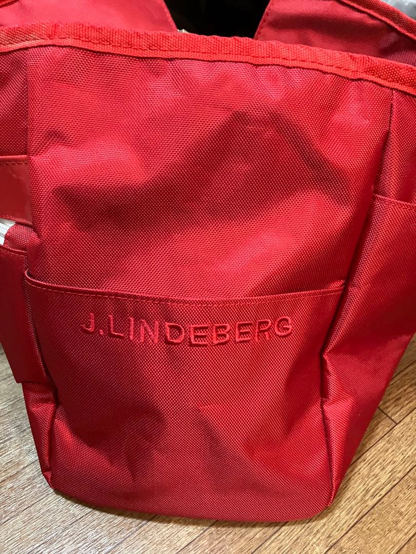 タグ付・未使用【J.LINDEBERG】Jリンドバーグ/ボストン・トートバック
