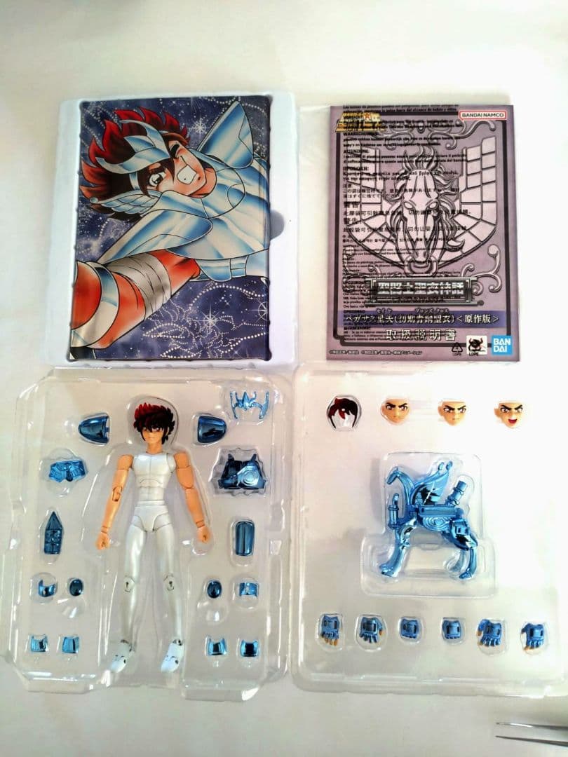中古品　破損有　聖闘士聖衣神話　３体セット 星矢　原作版 マリン シャイナ