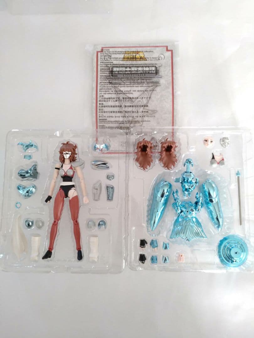 中古品　破損有　聖闘士聖衣神話　３体セット 星矢　原作版 マリン シャイナ