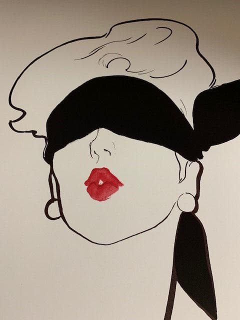 額装済/Le Rouge Baiser、Paris 1948/ルネ グリュオ