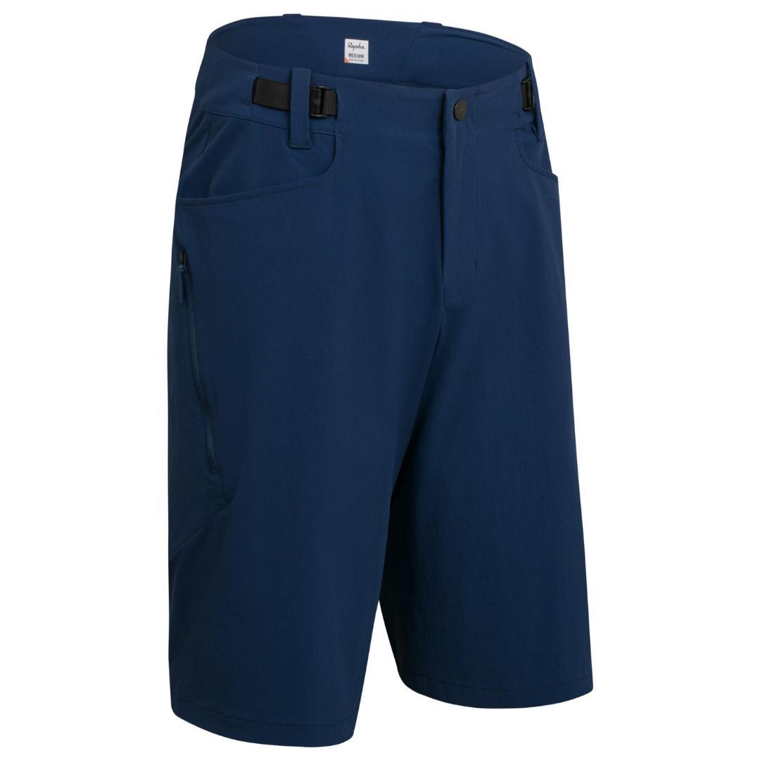 新品 Rapha メンズ トレイル ショーツ Lサイズ ネイビー