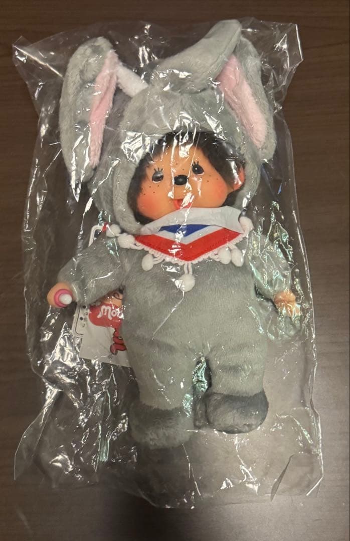 タイ限定 象モンチッチぬいぐるみ グレー