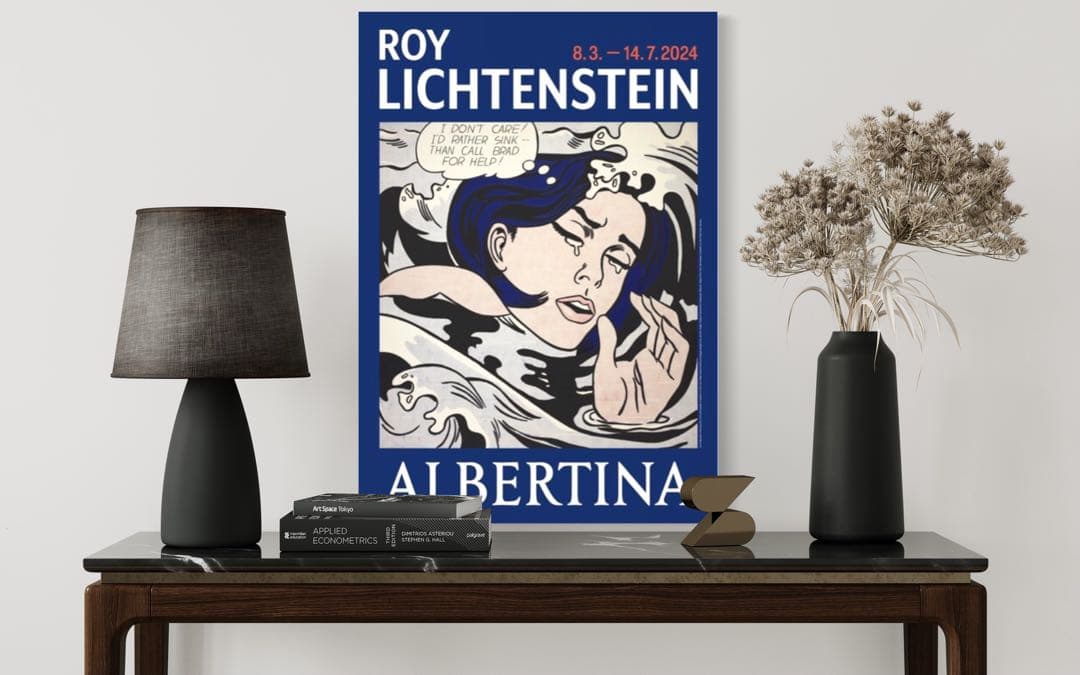 【残2枚】ロイ・リキテンスタイン　海外ポスター① A1 Lichtenstein