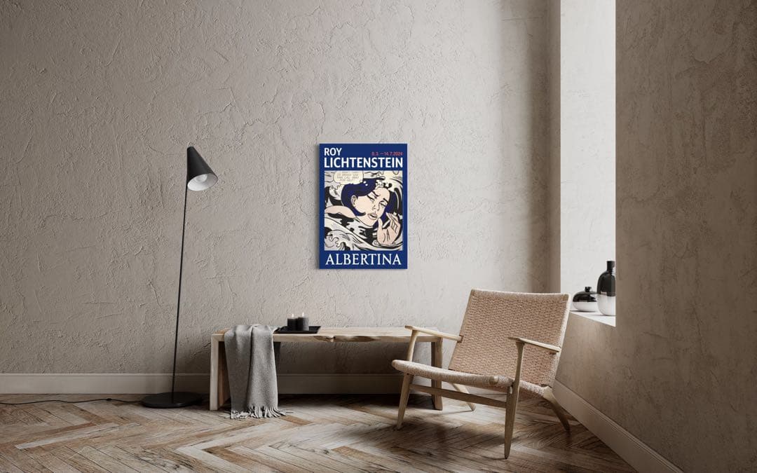 【残2枚】ロイ・リキテンスタイン　海外ポスター① A1 Lichtenstein