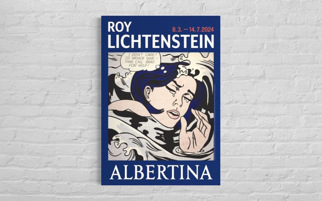 【残2枚】ロイ・リキテンスタイン　海外ポスター① A1 Lichtenstein