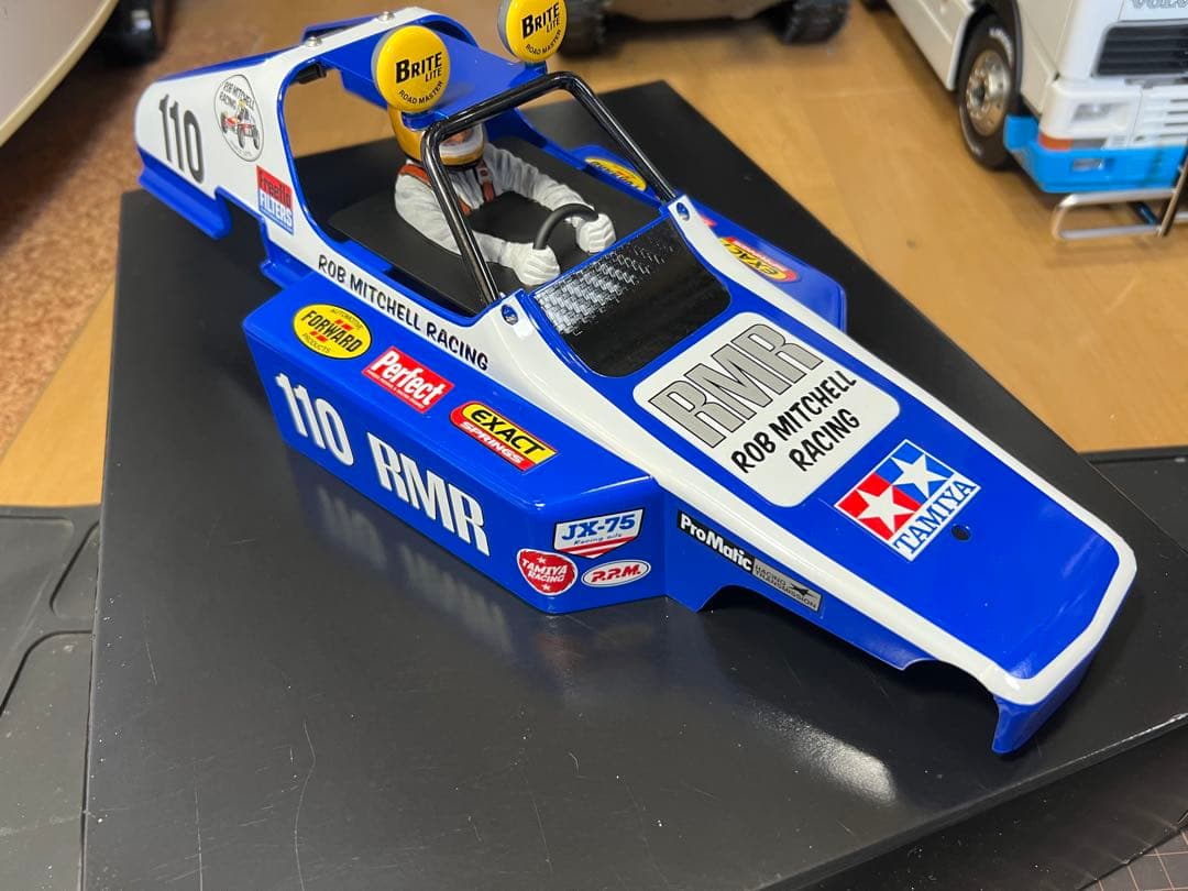 新品 バギーチャンプ 塗装済みボディー ブルー