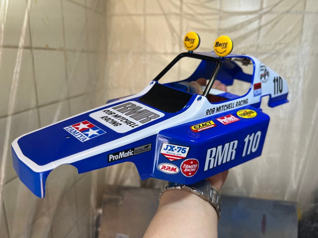 新品 バギーチャンプ 塗装済みボディー ブルー