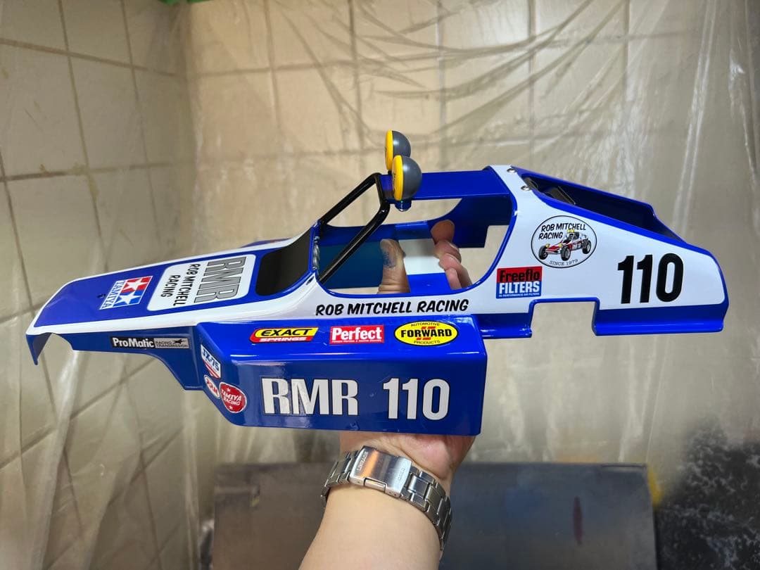 新品 バギーチャンプ 塗装済みボディー ブルー