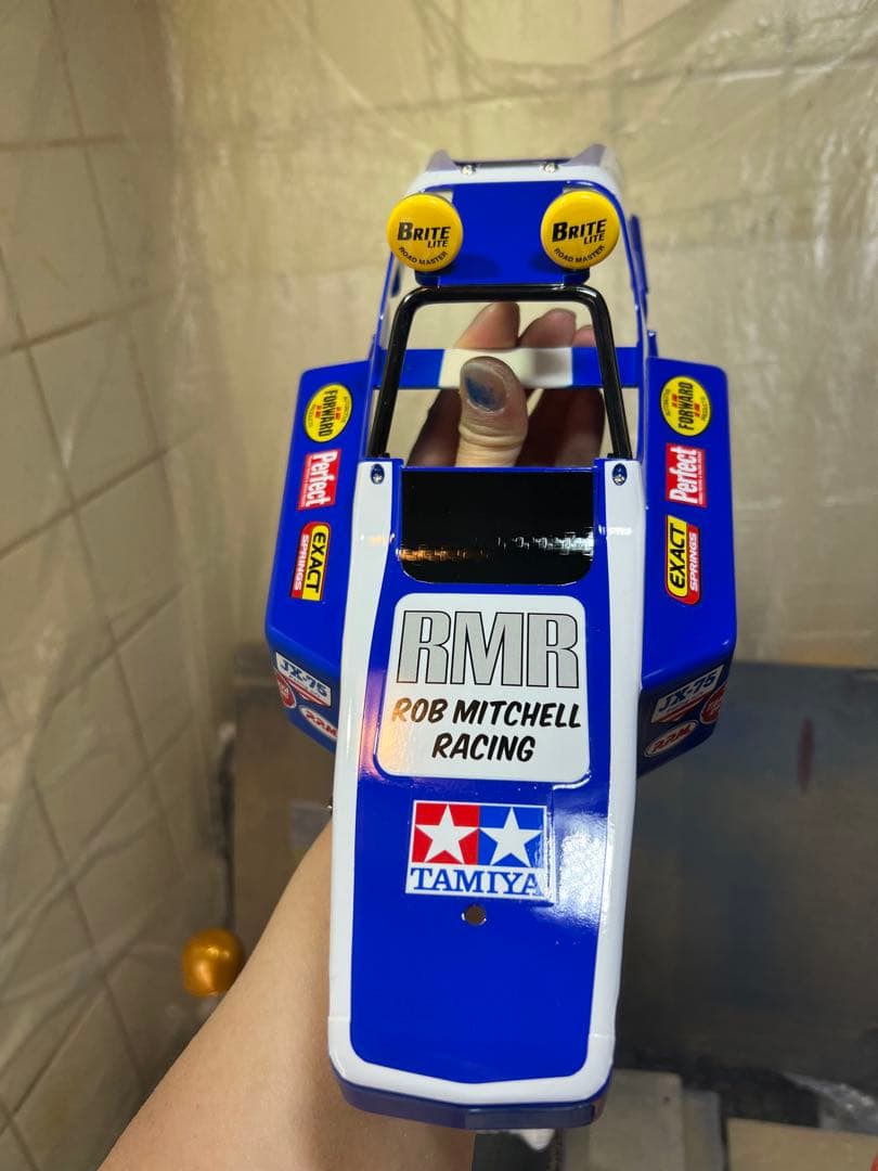 新品 バギーチャンプ 塗装済みボディー ブルー