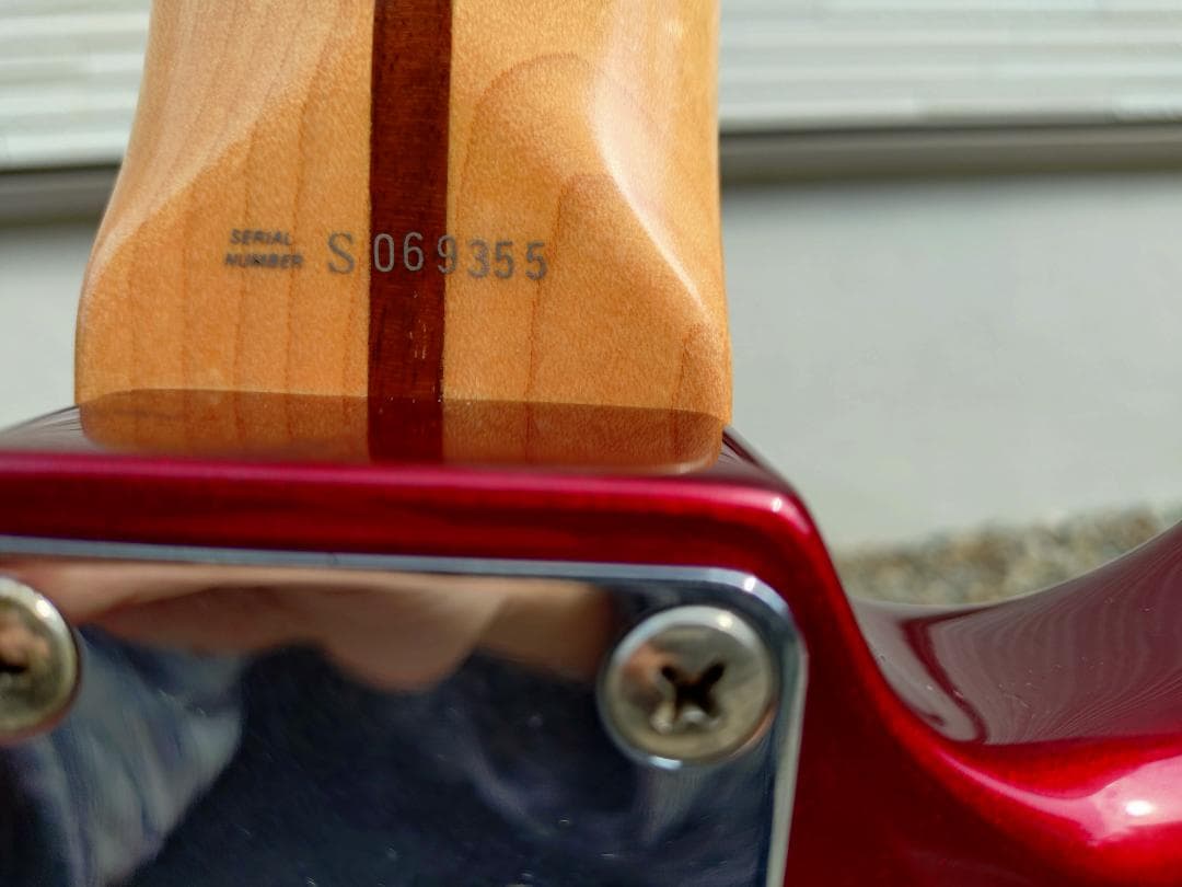 Fender Japan ストラトキャスター Sシリアル