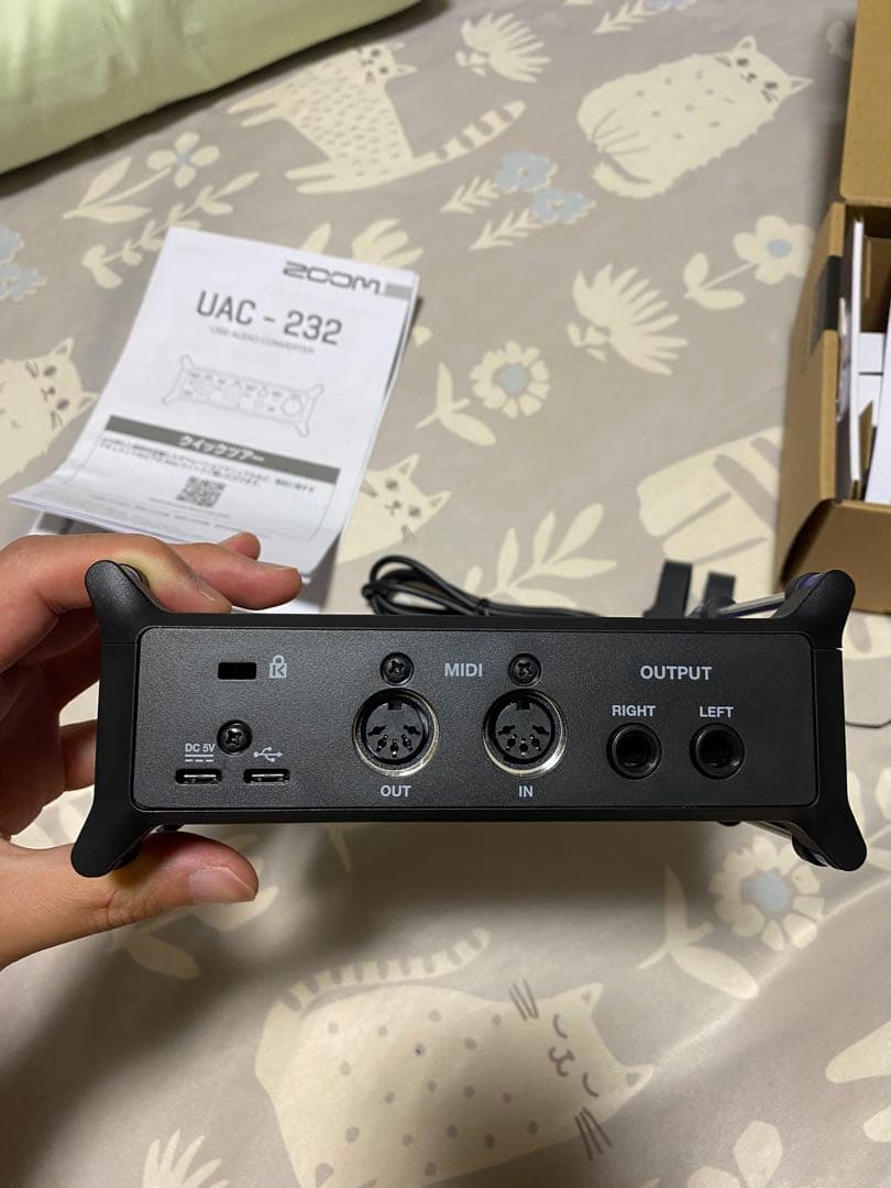 ZOOM UAC-232 USBオーディオインターフェース