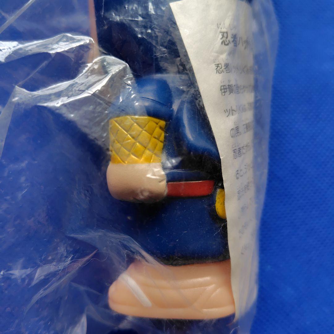 住友銀行貯金箱　忍者ハットリくん　ソフビ　ノベルティグッズ　昭和レトロ