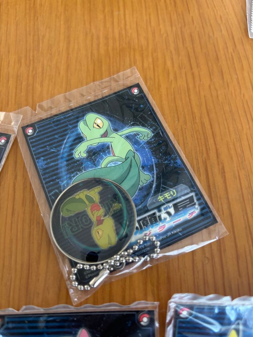 ポケモン アクリルキーホルダー 5個セット　ジラーチ　キモリ　ピカチュウ