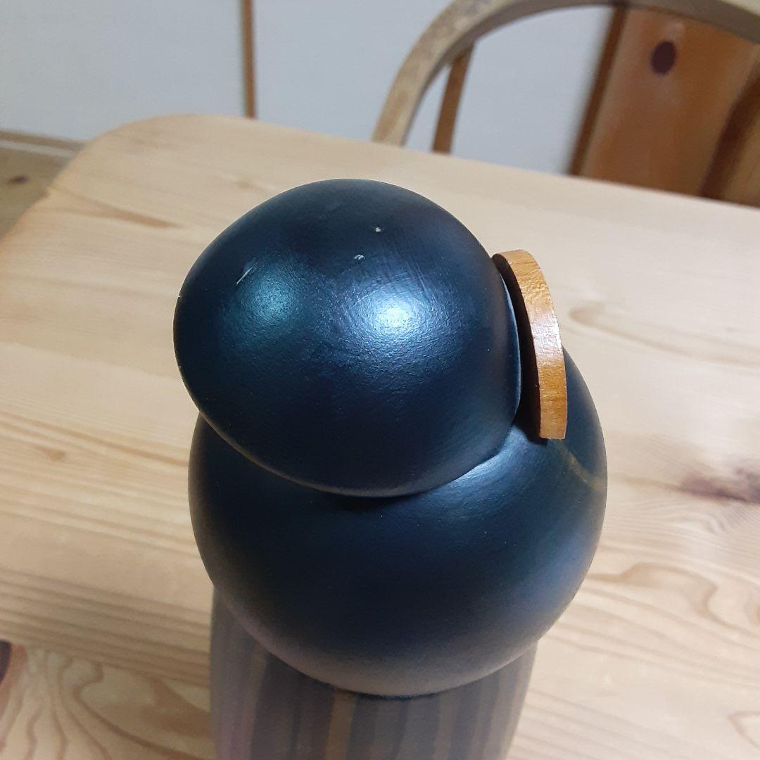 創作こけし　関口三作　艶　31.5cm