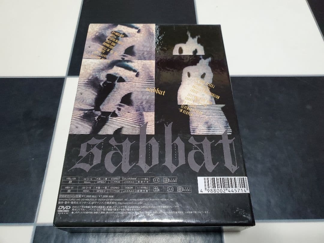 激レア　BUCK-TICK　sabbat　初回限定DVD