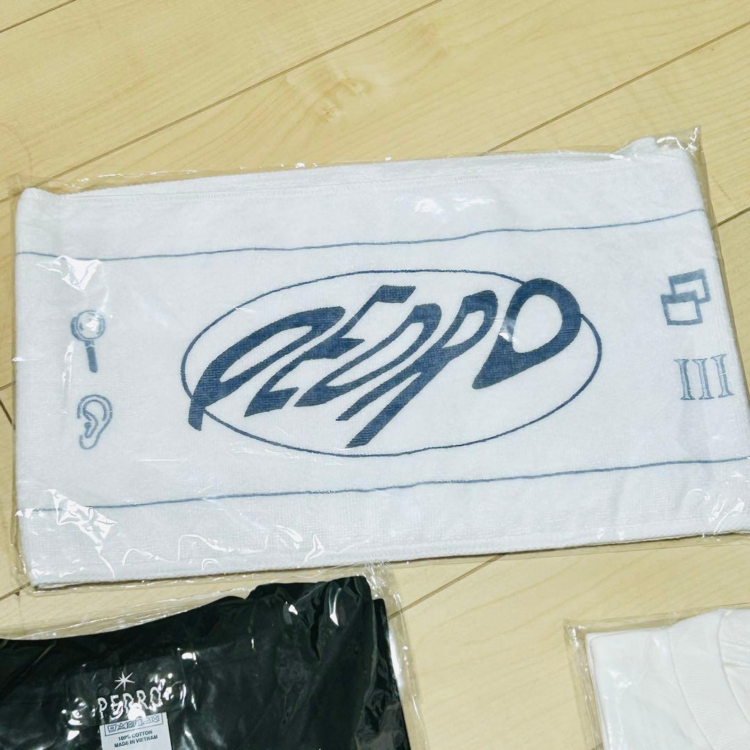 PEDRO Tシャツ2種+タオル他キーホルダーなど