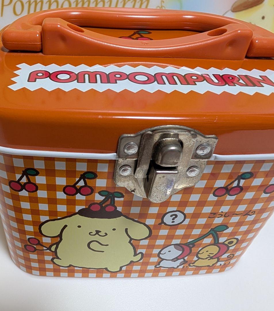 ポムポムプリン　ミニトランク缶　ミニ缶