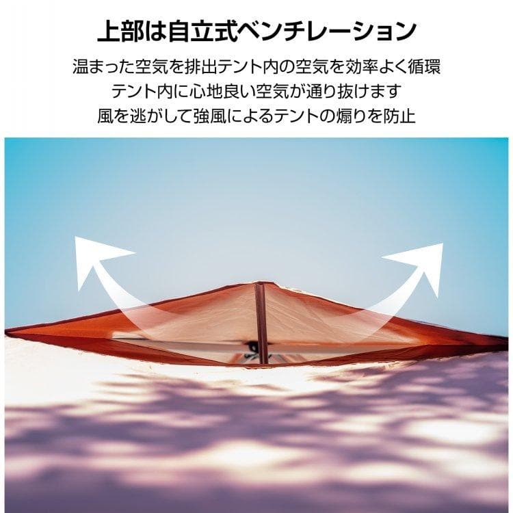 ワンタッチ タープテントUVカットアウトドアキャンプ日除け2M緑B