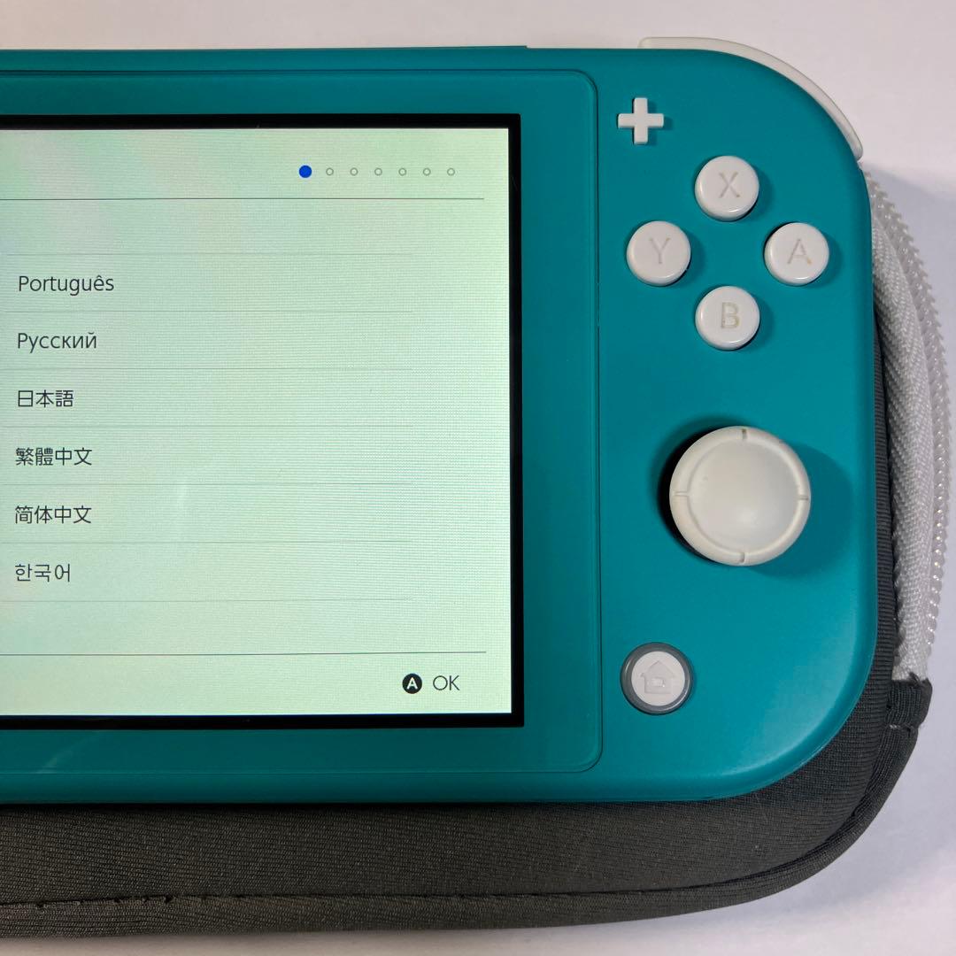 Nintendo Switch Lite ターコイズ スイッチライト　難あり