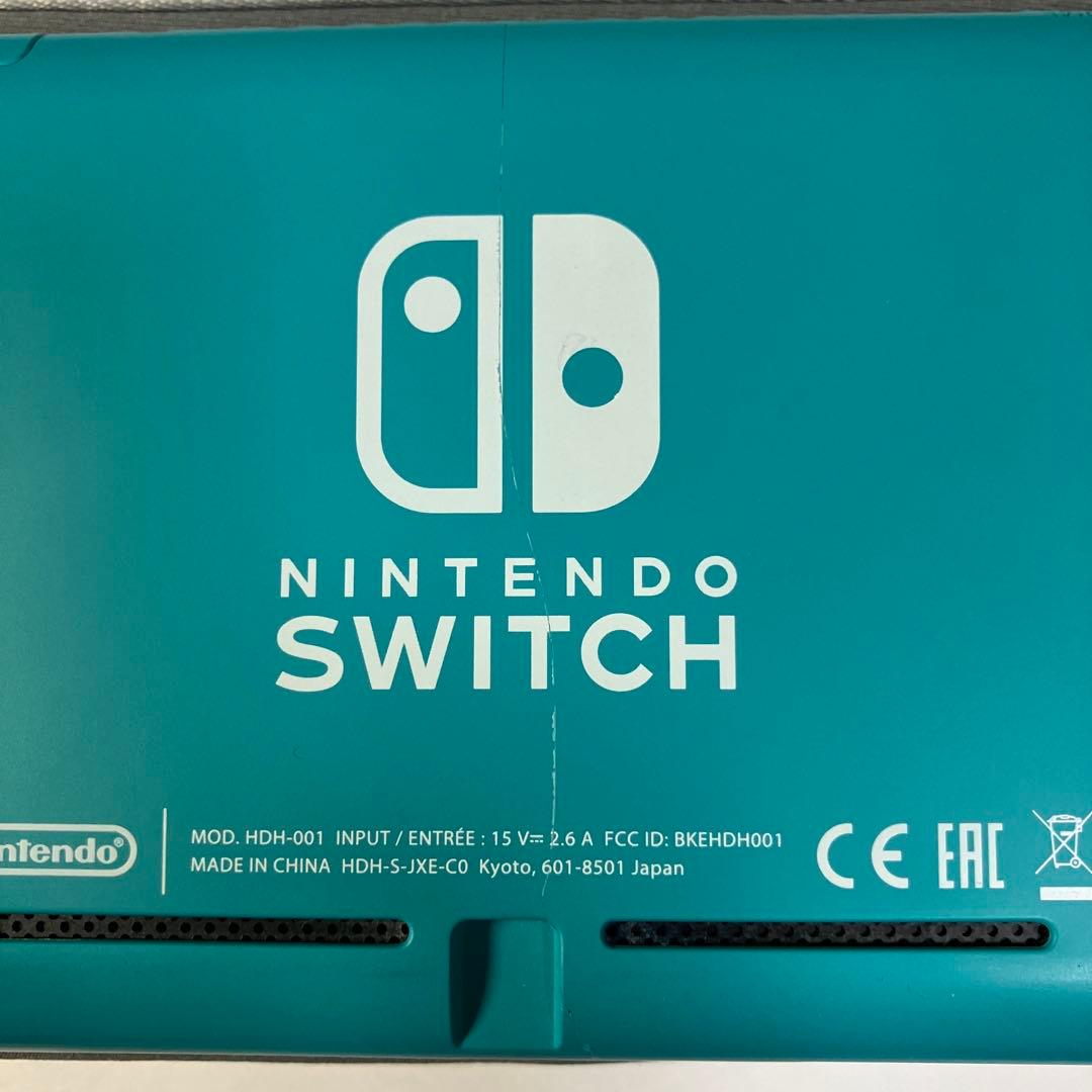 Nintendo Switch Lite ターコイズ スイッチライト　難あり
