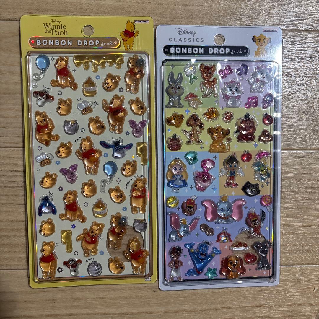 ボンボンドロップシール ディズニー 8種類セット