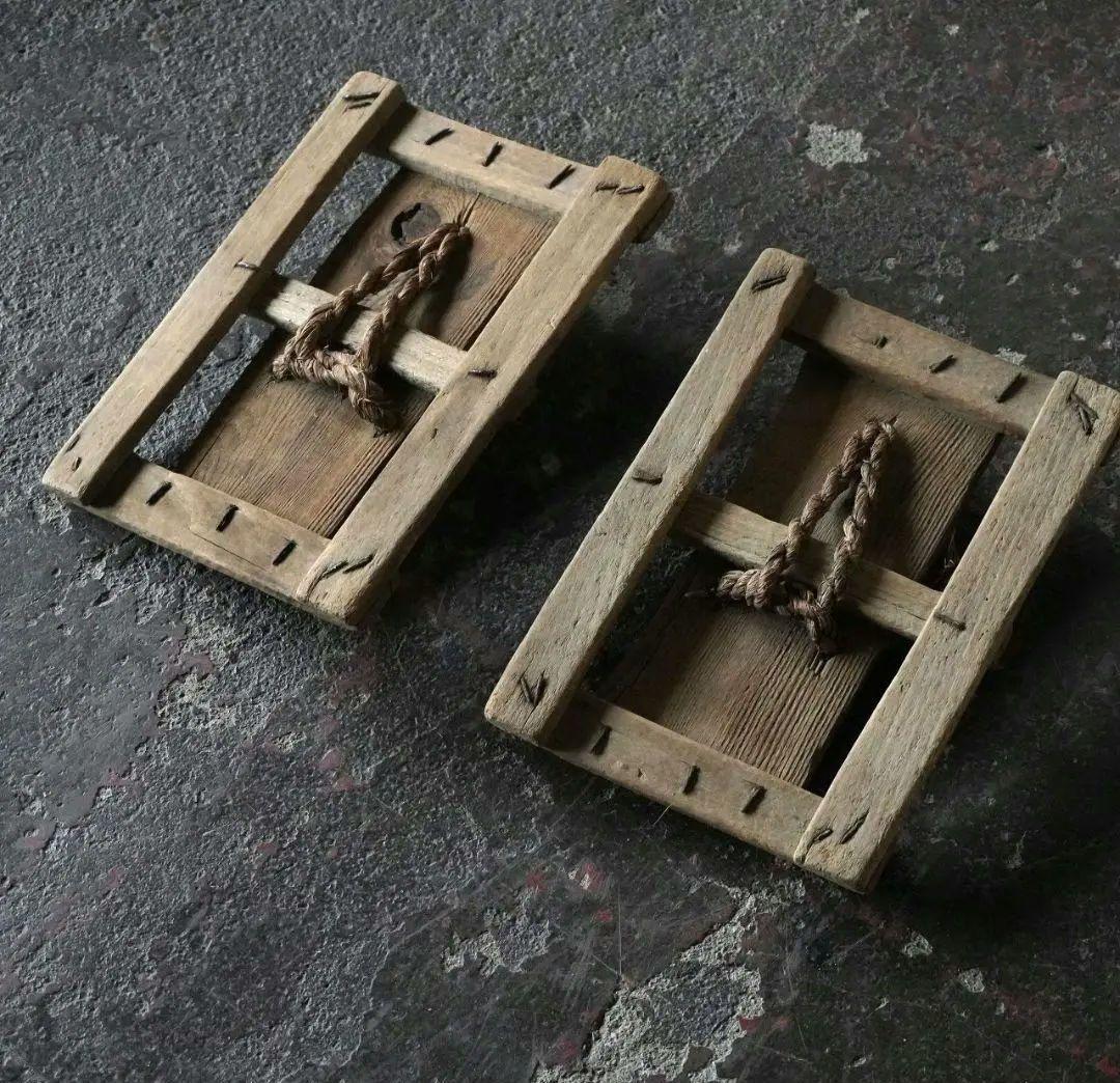 【かんじき】古道具　美術品　アンティーク　日本製