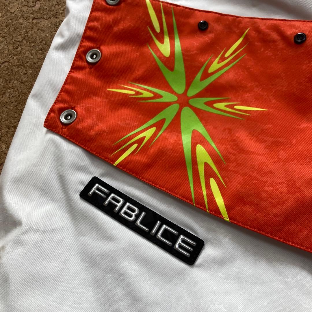 ファブリス FABLICE スキーパンツ スキーウェア スノボM白UNISEX