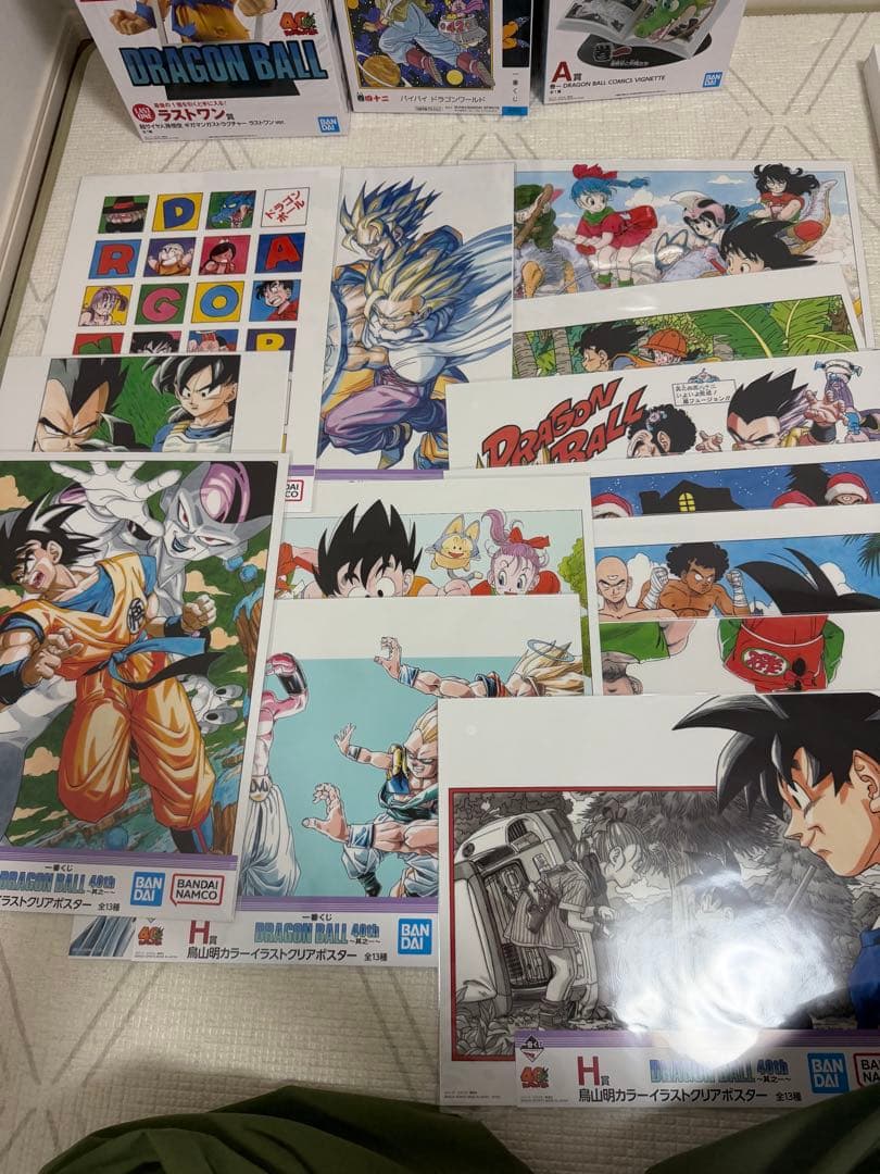 ドラゴンボール アートポスターセット A4サイズ