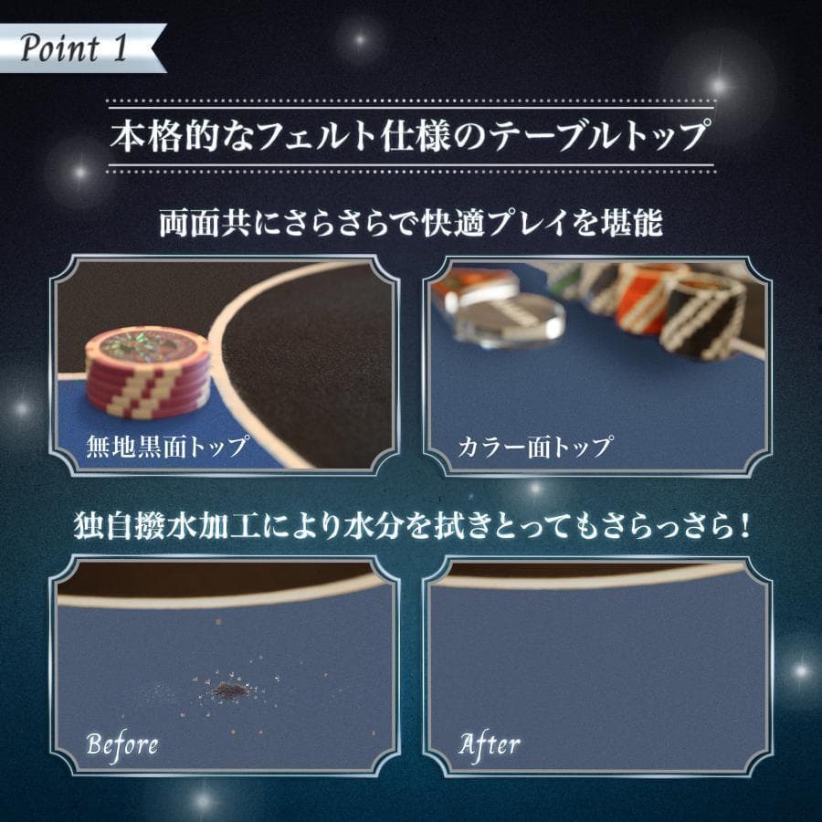 新品*ポーカーテーブル10人対応カジノ チップラック ドリンクホルダー赤