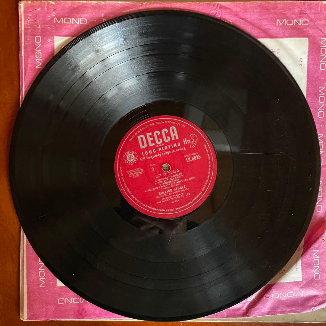 ROLLING STONES LET IT BLEED UKorg ジャンク