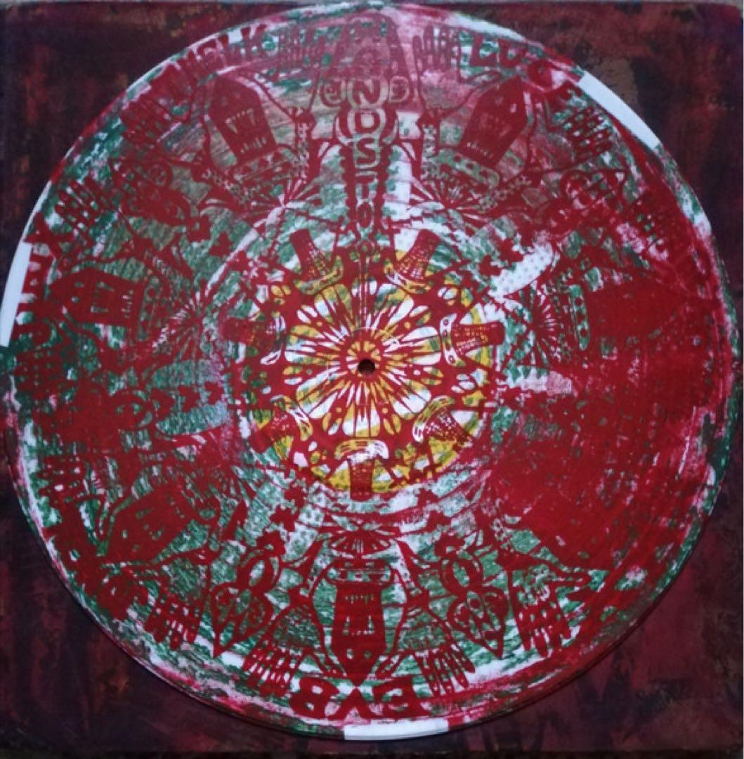 Hands To「Flatline」LP2枚組ハンドメイドジャケット NOISE
