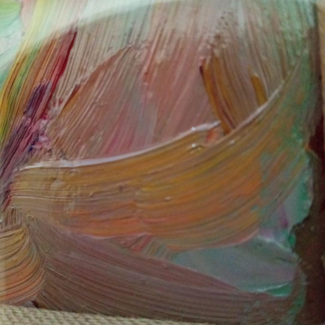 【 真作 ・ 希少名品代表作 】 油彩画 薔薇（額装）　小林和作