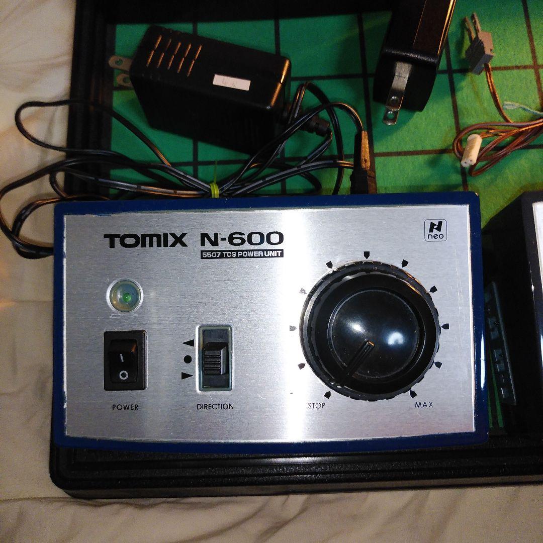 TOMIX　　5507　　Ｎ-600　　パワーユニット4台セット&フィーダー1本