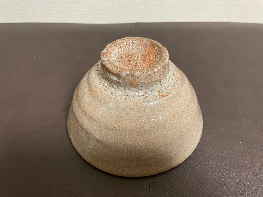 中里重利　唐津井戸茶盌　共箱　茶碗　唐津焼　茶道具