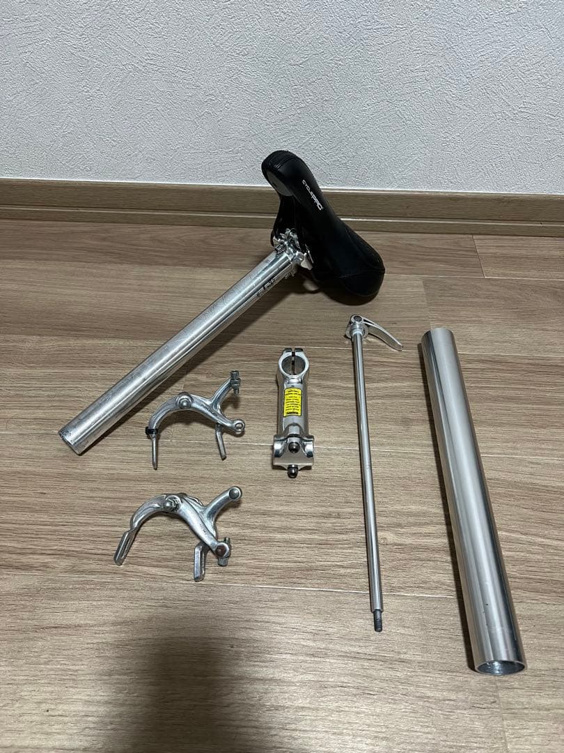 孤品 電鍍銀色 Pacific CarryMe 折りたたみ自転車