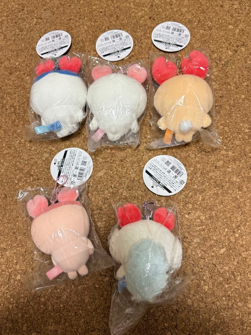 カニなちいかわ ロブスターなうさぎ マスコット ちいかわ ハチワレ モモンガ