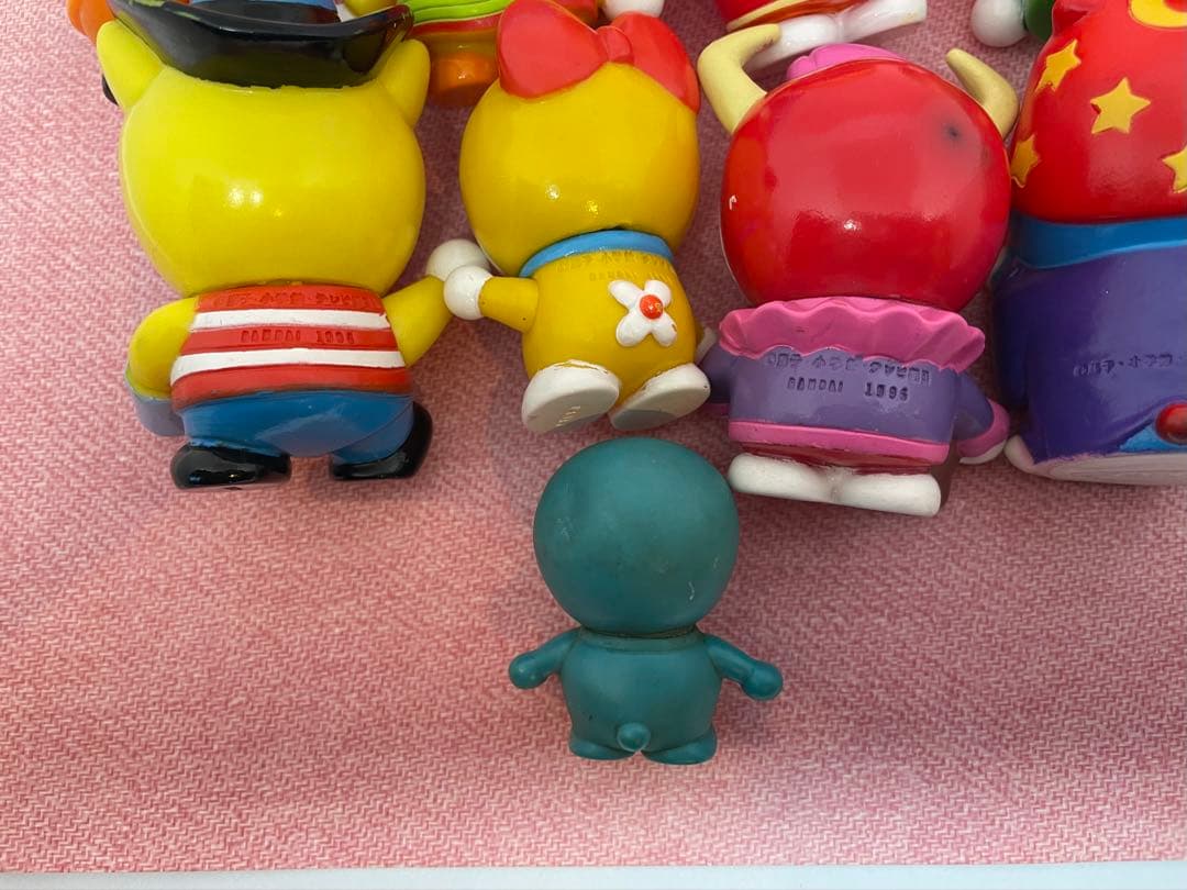 希少　ザドラえもんズ　➕　ドラえもん　ソフビ　レトロ　全９個セット　レア　貯金箱