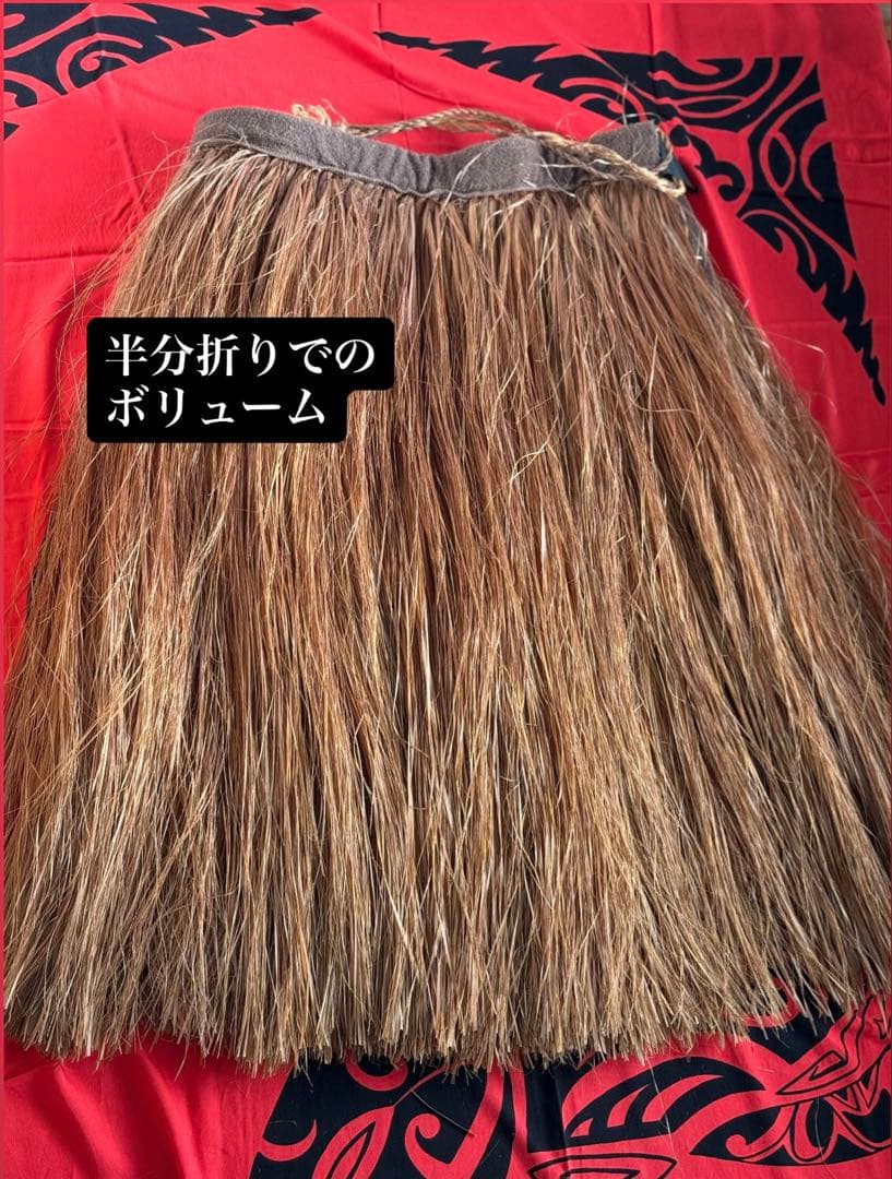 タヒチアンダンス＊ロングモレ＊天然素材＊オテア衣装