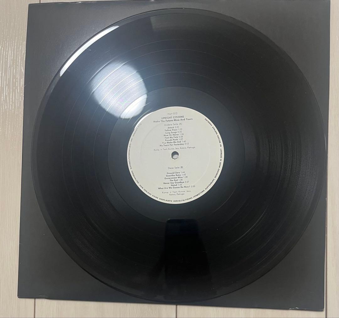UPRIGHT CITIZENS LP レコード
