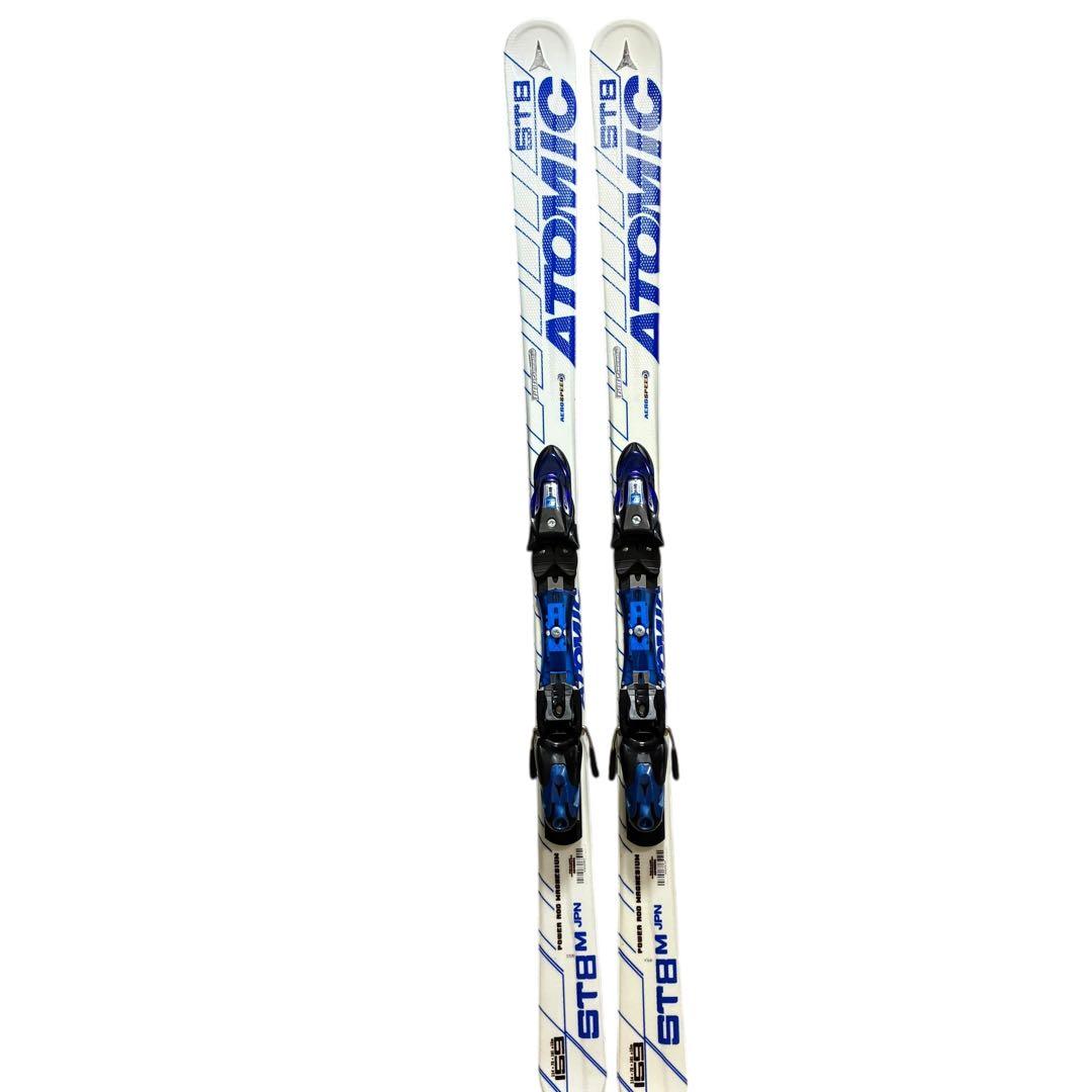 美品✨ ATOMIC STB 159cm スキー板 ビンディング付 中古良品